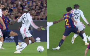 Mourinho thắng El Clasico vẫn tố VAR 'ngủ quên' để hậu vệ Barcelona thoát thẻ đỏ