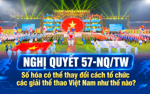 Nghị quyết 57-NQ/TW: Số hóa thay đổi cách tổ chức các giải thể thao Việt Nam