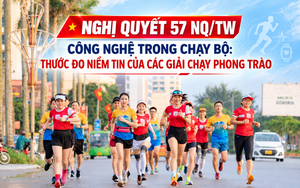 Nghị quyết 57 NQ/TW: Công nghệ trong chạy bộ - Thước đo niềm tin của các giải chạy phong trào