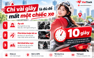 Định vị xe máy kết hợp chống trộm: giải pháp bảo vệ xe an toàn 24/7