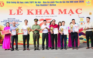 
Tưng bừng khai mạc Giải Bóng đá học sinh THPT Hà Nội - An ninh Thủ đô 2026 Cúp Number 1 Active