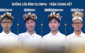 Thành tích "khủng" của 4 nhà leo núi vào Chung kết Olympia năm thứ 26