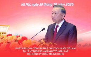 Phát biểu của Tổng Bí thư, Chủ tịch nước Tô Lâm tại Lễ kỷ niệm 30 năm Ngày thành lập Hội đồng Lý luận Trung ương