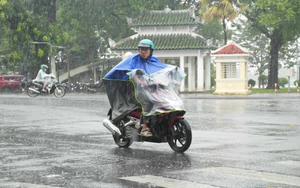 Từ đêm 29/10 đến sáng 30/10, Bắc Bộ và Trung Bộ cục bộ mưa to