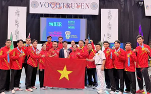 Việt Nam đứng nhất toàn đoàn tại giải vô địch trẻ thế giới Võ cổ truyền 2026