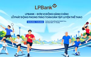 LPBank lan tỏa thông điệp "Khỏe thể chất – Trọn Lộc Phát" tại sự kiện thể thao cộng đồng