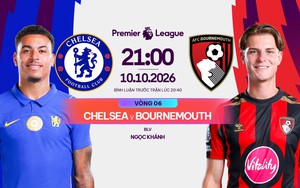 Link xem trực tiếp bóng đá Chelsea vs Bournemouth 21h00 ngày 10/10, vòng 6 Ngoại hạng Anh