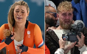 Võ sĩ triệu USD Jake Paul khóc nức nở khi hôn thê giành HCV Olympic mùa Đông 2026