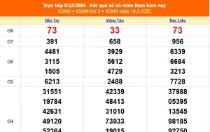 XSMN 10/2 - Kết quả xổ số miền Nam hôm nay 10/2/2026 - Trực tiếp XSMN ngày 10 tháng 2