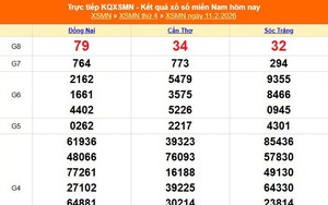 XSMN 11/2 - Kết quả xổ số miền Nam hôm nay 11/2/2026 - Trực tiếp XSMN ngày 11 tháng 2