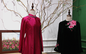 Áo dài Tết 2026: Chất liệu truyền thống và tôn vinh bản sắc
