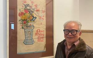 Họa sĩ Đinh Xế gìn giữ nét đẹp tranh Tết