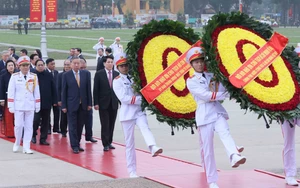 Lãnh đạo Đảng, Nhà nước viếng Chủ tịch Hồ Chí Minh