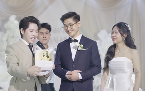 Đức Phúc tái xuất Valentine mang cả “vũ trụ tình yêu” đến lễ cưới bất ngờ