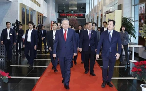 Tổng Bí thư Tô Lâm chúc Tết Đài Truyền hình Việt Nam