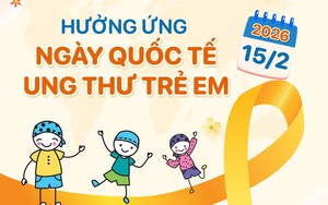 Hưởng ứng Ngày Quốc tế Ung thư Trẻ em 15/2: “Chìa khóa vàng” để chiến thắng bệnh