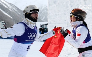 Cặp vợ chồng Trung Quốc làm nên lịch sử tại Olympic mùa Đông 2026