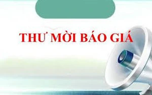 Thư mời báo giá cung cấp bàn, ghế hội trường tầng 10 tòa nhà số 5 Lý Thường Kiệt