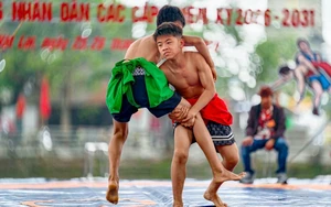 Giữ hồn thượng võ nơi sân vật Đền Trúc Lâm