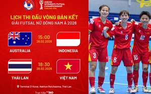 Lịch thi đấu bóng đá hôm nay 28/2: Trực tiếp Việt Nam đấu với Thái Lan