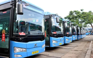 TP. Hồ Chí Minh có thêm 169 xe buýt điện trên 9 tuyến từ ngày 1/3