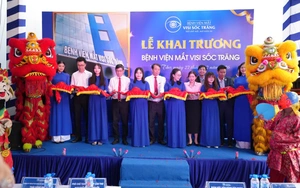 Bệnh viện Mắt VISI Sóc Trăng đi vào hoạt động, trao 1.100 suất khám và phẫu thuật miễn phí