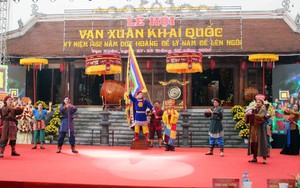 Khai mạc Lễ hội “Vạn Xuân khai quốc”, kỷ niệm 1482 năm Đức Hoàng đế Lý Nam Đế lên ngôi