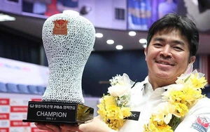 Cơ thủ Việt Nam thắng huyền thoại 4 lần vô địch thế giới để lên ngôi ở Hàn Quốc, giành 1,8 tỷ tiền thưởng