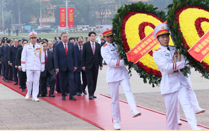Lãnh đạo Đảng, Nhà nước viếng Chủ tịch Hồ Chí Minh nhân kỷ niệm 96 năm Ngày thành lập Đảng