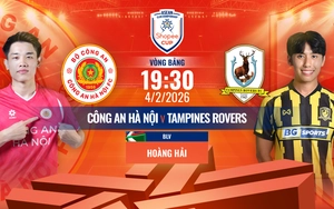 Link xem trực tiếp bóng đá CAHN vs Tampines Rovers 19h30 hôm nay, Shopee Cup vòng bảng