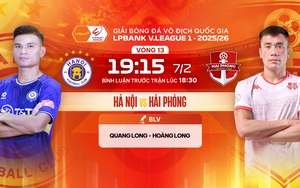 Lịch thi đấu bóng đá hôm nay 7/2: Trực tiếp Ninh Bình vs Hoàng Anh Gia Lai, Hà Nội vs Hải Phòng