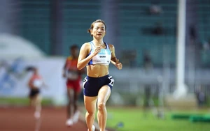 Nguyễn Thị Oanh cán đích thứ 7 ở giải điền kinh châu Á trong nhà