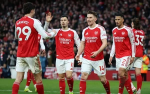 Thắng dễ Sunderland, Arsenal củng cố ngôi đầu Ngoại hạng Anh