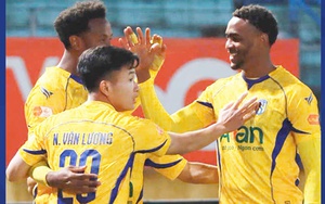 Ngoại binh tỏa sáng, SLNA bất ngờ thắng đậm chủ nhà Thể Công-Viettel ở V-League