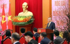 Tổng Bí thư gặp mặt Đoàn kiều bào tiêu biểu tham dự Chương trình Xuân Quê hương 2026