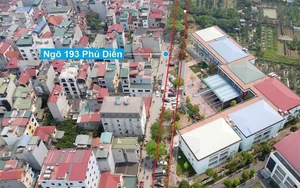 Hà Nội phân luồng giao thông để cải tạo, mở rộng ngõ 193 đường Phú Diễn