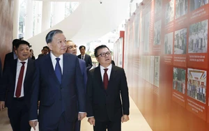 Tổng Bí thư Tô Lâm dự Lễ kỷ niệm 75 năm Ngày Báo Nhân Dân ra số đầu tiên 