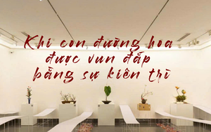 Hành trình đưa chuẩn mực Ikebana đến Việt Nam: Khi con đường hoa được vun đắp bằng sự kiên trì