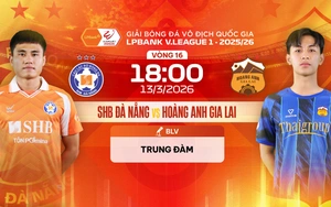 Link xem trực tiếp bóng đá SHB Đà Nẵng vs Hoàng Anh Gia Lai 18h00 hôm nay, V-League vòng 16