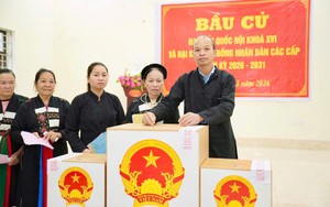 Bỏ phiếu bầu cử diễn ra liên tục từ 7 giờ đến 19 giờ