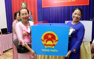 CẬP NHẬT: Thành phố Hồ Chí Minh tiến hành kiểm phiếu ngay sau khi kết thúc bầu cử
