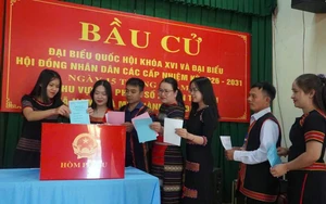 Thông cáo báo chí về tình hình bầu cử đại biểu Quốc hội khóa XVI và đại biểu HĐND các cấp nhiệm kỳ 2026-2031