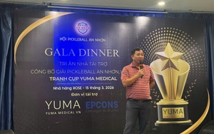 Sôi động giải Pickleball An Nhơn mở rộng lần 2 tranh Cúp Yuma Medical 2026