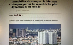 Truyền thông Pháp: Việt Nam vươn lên nhóm dẫn đầu bất động sản hàng hiệu toàn cầu