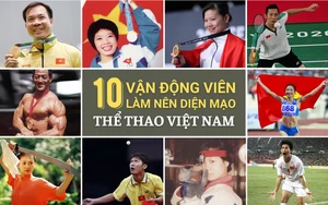10 vận động viên làm nên diện mạo thể thao Việt Nam