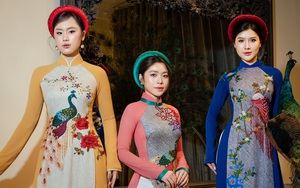 NTK Võ Việt Chung khoe 3 “nàng thơ” ở BST áo dài tôn vinh vẻ đẹp phụ nữ Á Đông