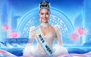Hoa hậu Thế giới Opal Suchata đến TP. HCM tham dự Chung kết Miss World Vietnam 2025