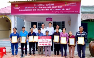 Agribank chung tay xây dựng mái ấm cho người nghèo