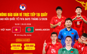 Bán vé trực tiếp trận ra mắt của Hoàng Hên