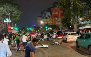 Xác định danh tính tài xế gây tai nạn liên hoàn tại phố Trung Kính, Hà Nội